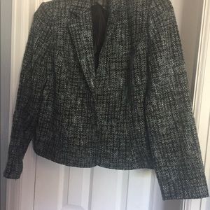 Tweed Fabric Blazer